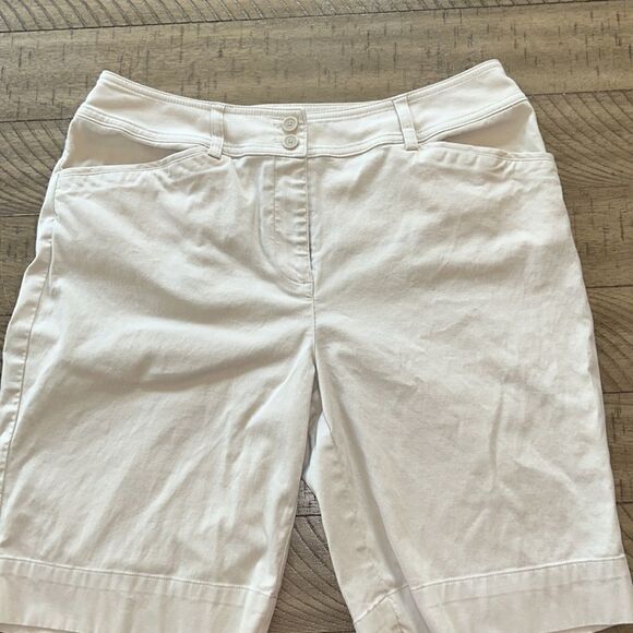 🏝️ Stretch Cotton Spandex Touring Shorts 🩳 pockets for Gear! Denim neutral - Picture 2 of 16